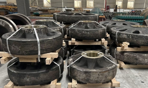 Drive wheel & Idler (Alloy steel casting)