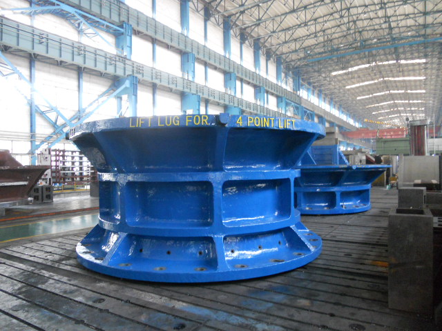 Ductile iron product：Gyratory crusher shell